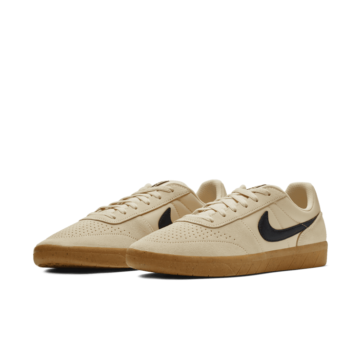 Nike SB Team Classic Light Cream Obsidian Angle 2