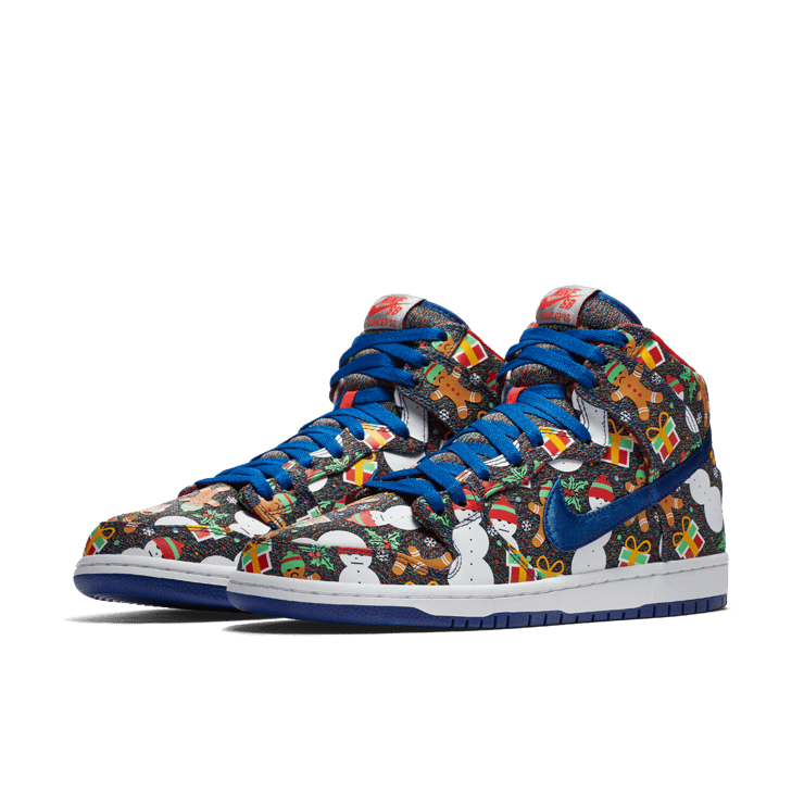 Nike SB Dunk High Concepts Ugly Christmas Sweater (2017) 881758-446