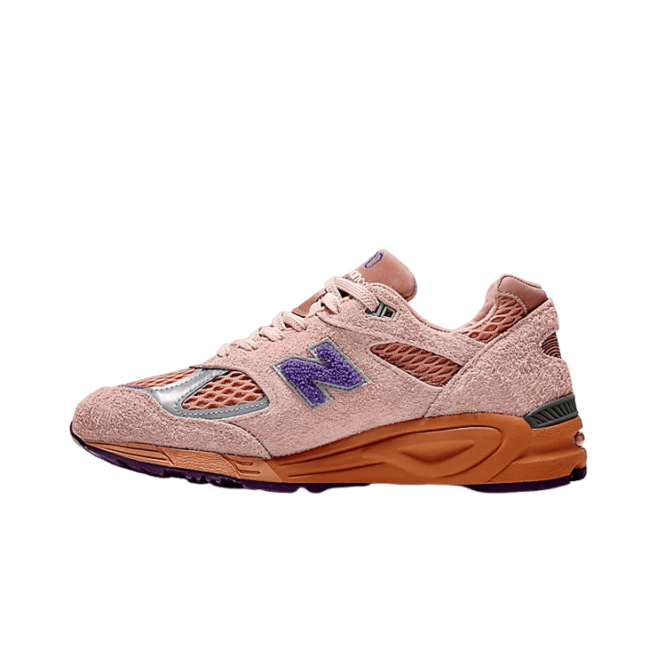 New Balance 990v2 Salehe Bembury Sand Be The Time Angle 0