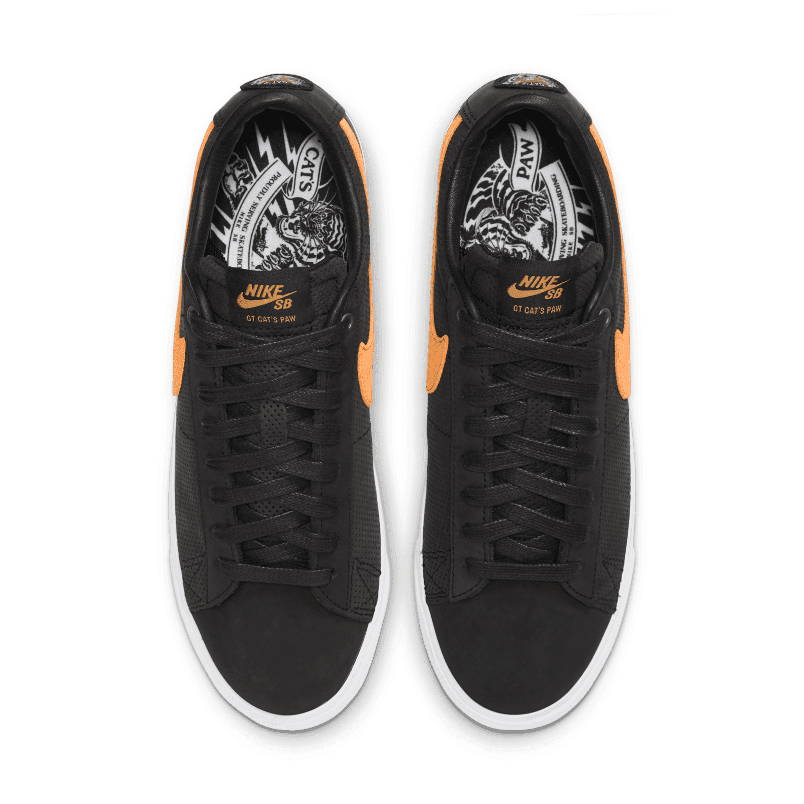 Nike SB Zoom Blazer Low GT Cats Paw Saloon - AV3028-001 Raffles and ...
