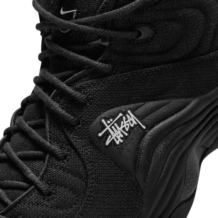 Nike Air Penny 2 Stussy Black Angle 1