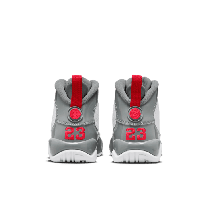 Air Jordan 9 Fire Red (GS) Angle 3