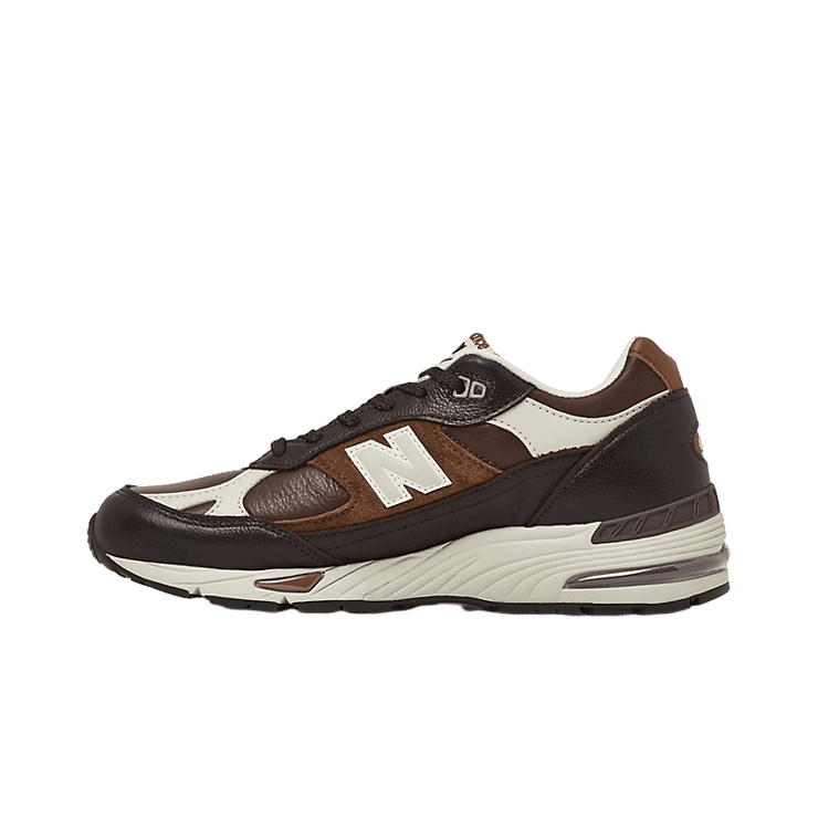 New Balance MADE In UK 991 Earth French Roast Angle 0