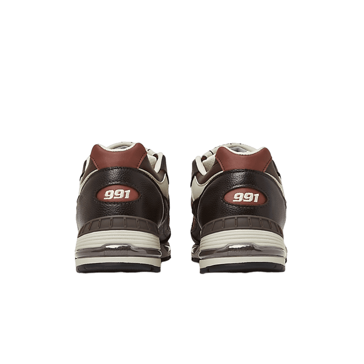 New Balance MADE In UK 991 Earth French Roast Angle 4