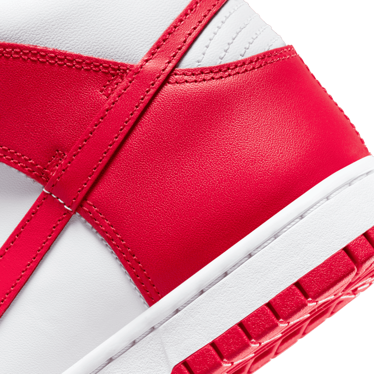 Nike Dunk High University Red Angle 5