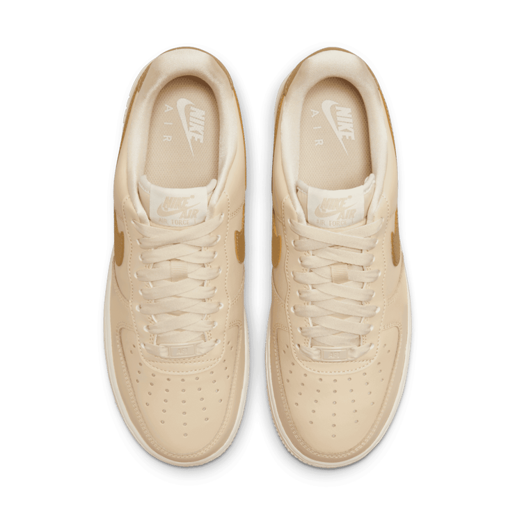 Nike Air Force 1 Low Sanddrift Metallic Gold (W) Angle 1