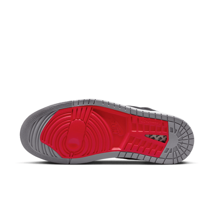 Air Jordan 1 High Zoom CMFT 2 Black Fire Red Cement Angle 0