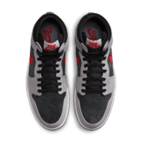 Air Jordan 1 High Zoom CMFT 2 Black Fire Red Cement Angle 1