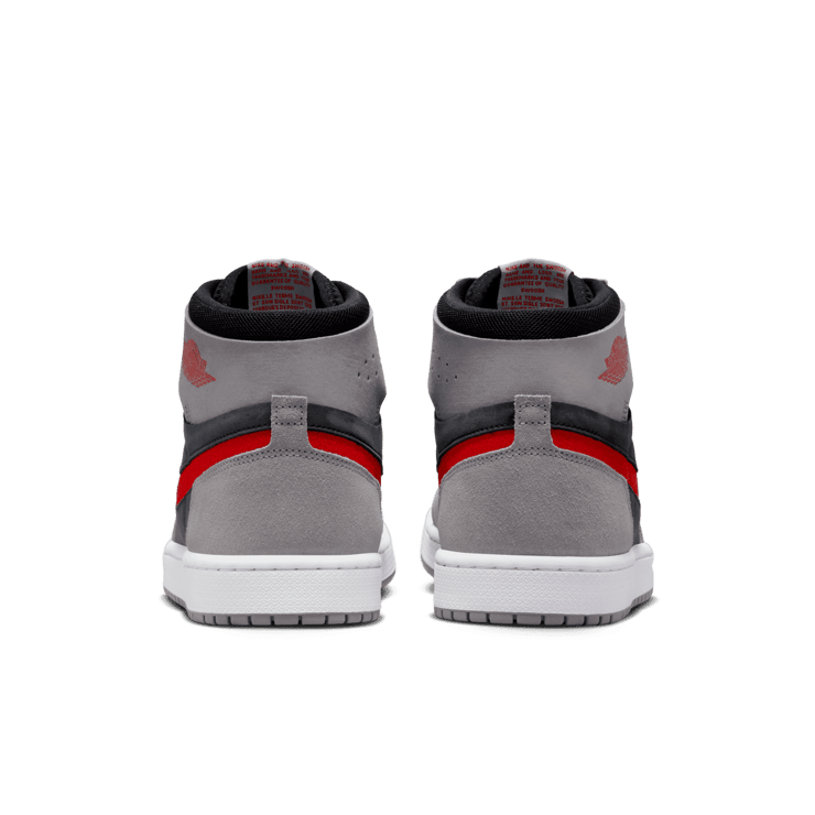 Air Jordan 1 High Zoom CMFT 2 Black Fire Red Cement Angle 3