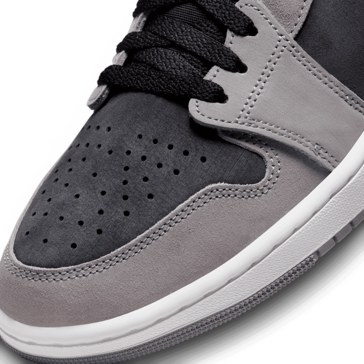 Air Jordan 1 High Zoom CMFT 2 Black Fire Red Cement Angle 4