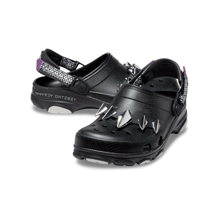 Crocs All Terrain Clog Black Panther 2 Black Angle 0