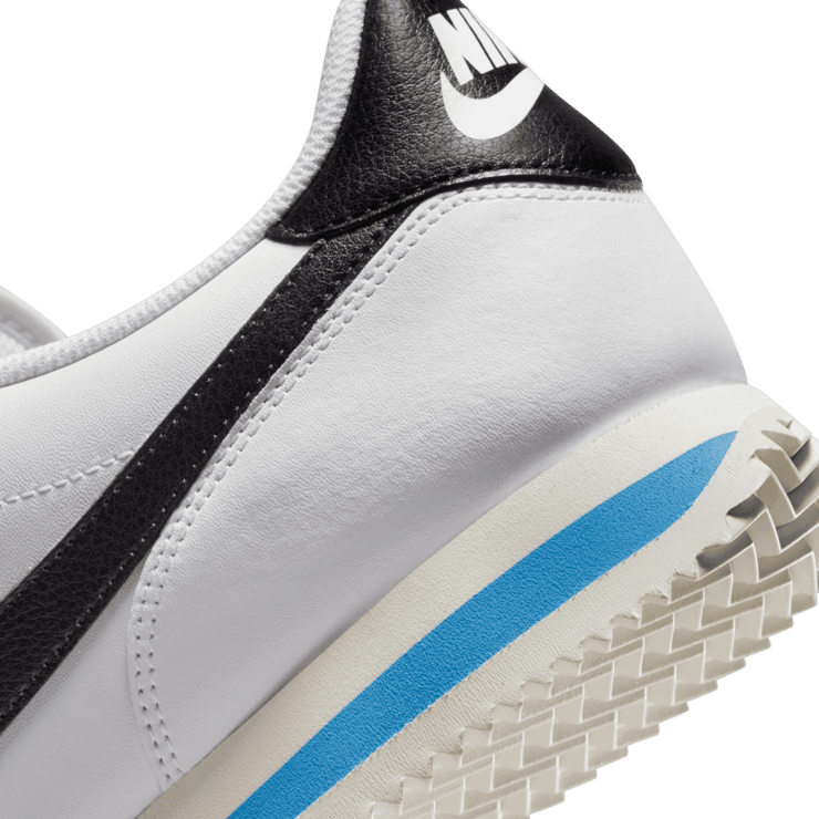 Nike Cortez White Black Light Photo Blue Angle 5