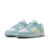 Nike Dunk Low Sail Citron Tint Ocean Bliss (W) Angle 2