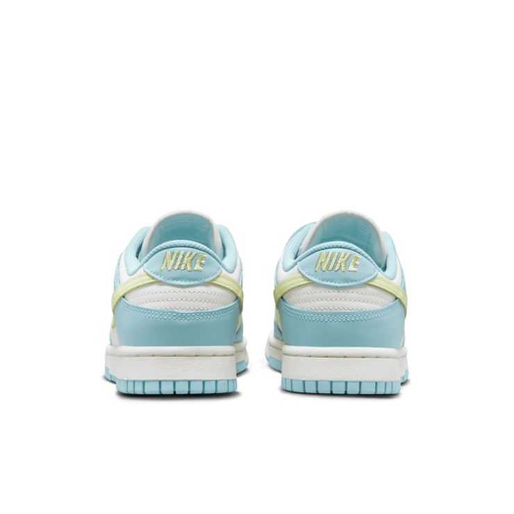 Nike Dunk Low Sail Citron Tint Ocean Bliss (W) Angle 3