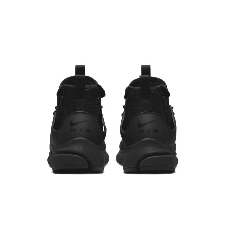 Nike Air Presto Mid Utility Triple Black Angle 3