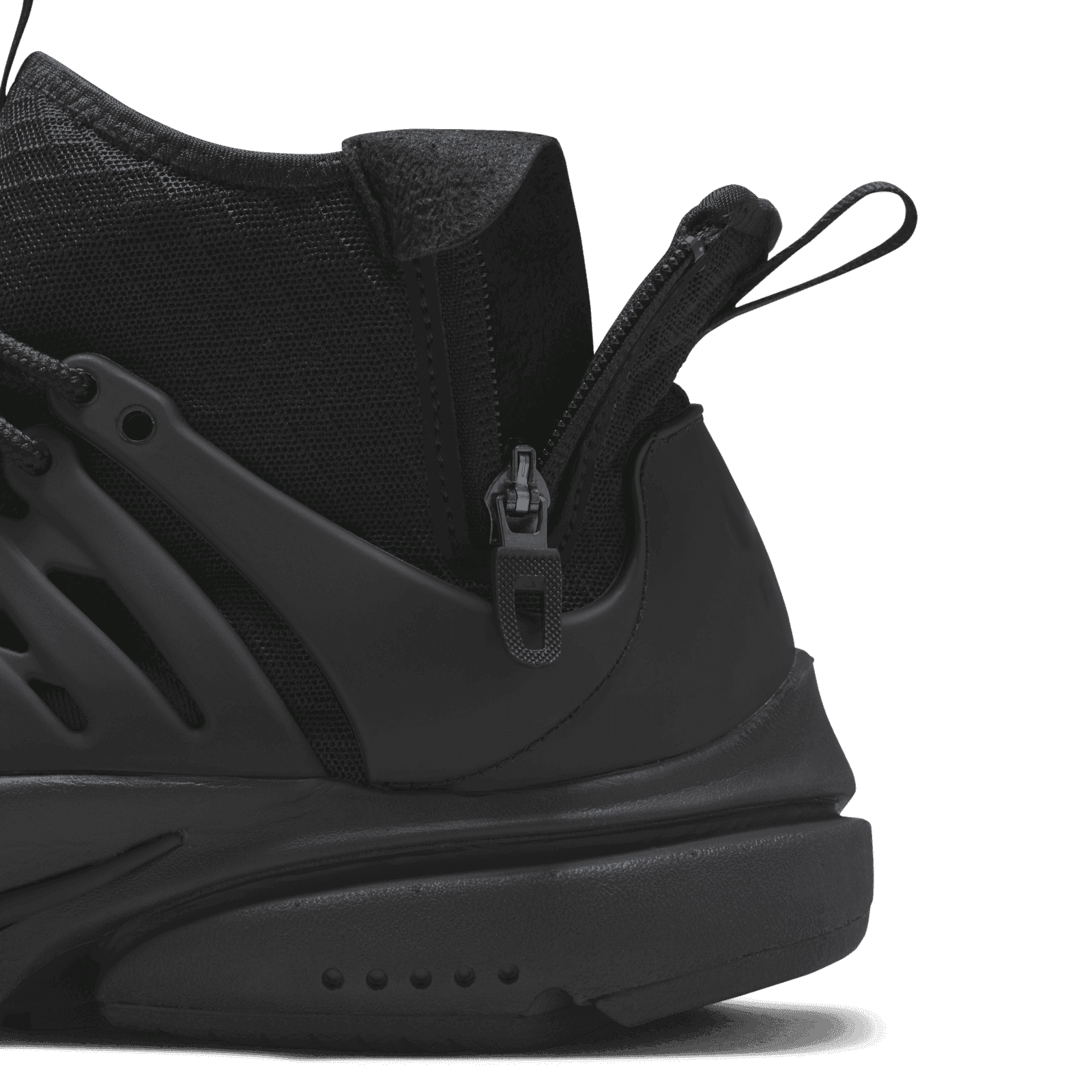 nike presto mid utility triple black