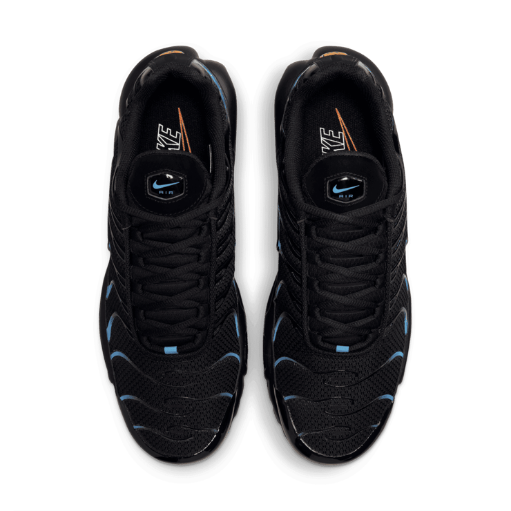 Nike Air Max Plus Black University Blue Angle 1