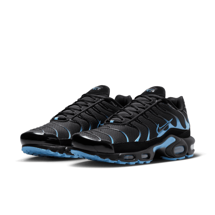 Nike Air Max Plus Black University Blue Angle 2