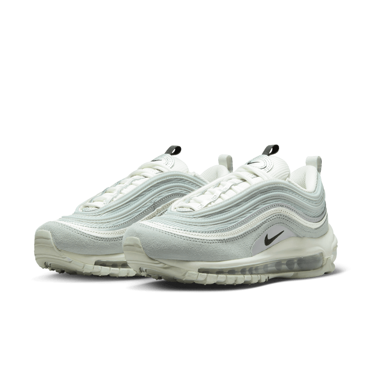 Nike Air Max 97 Light Silver Suede (W) Angle 2