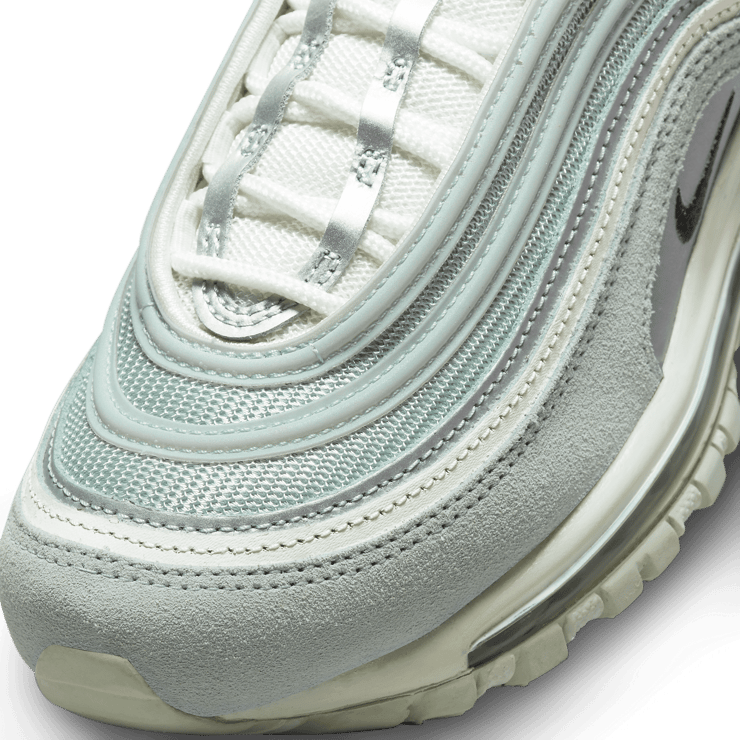 Nike Air Max 97 Light Silver Suede (W) Angle 4