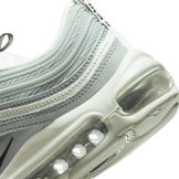 Nike Air Max 97 Light Silver Suede (W) Angle 5