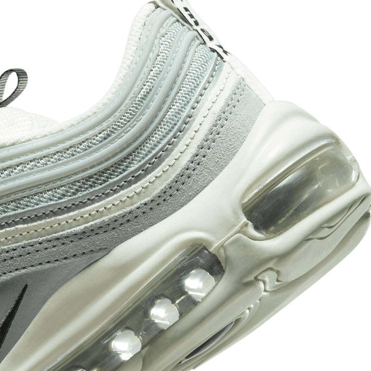 Nike Air Max 97 Light Silver Suede (W) Angle 5