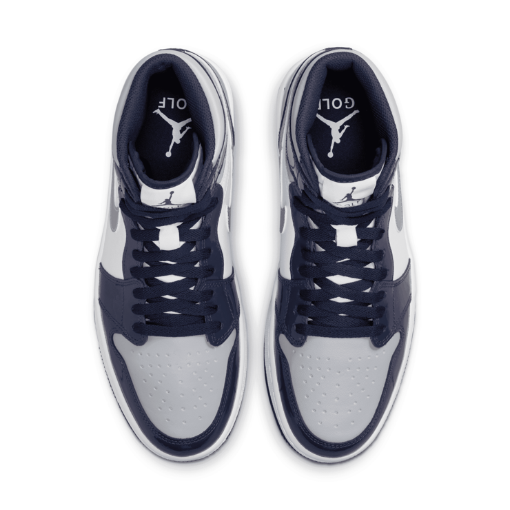 Air Jordan 1 High Golf Patent Midnight Navy Angle 2