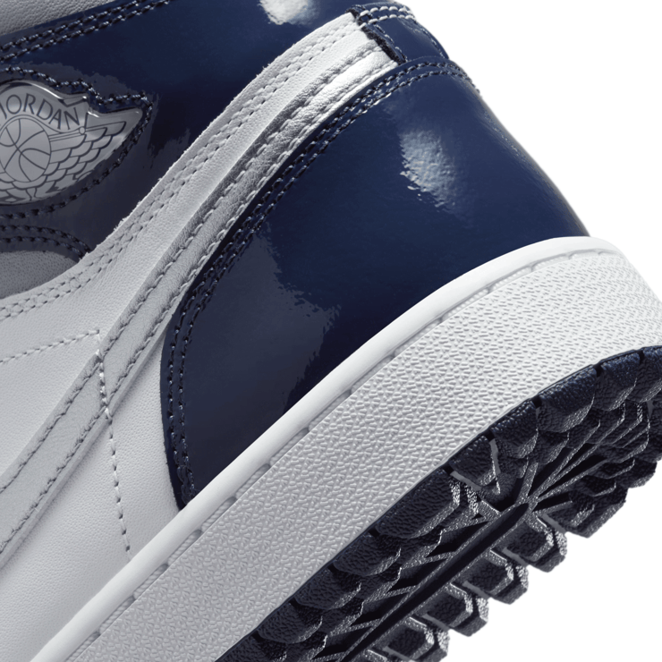 Air Jordan 1 High Golf Patent Midnight Navy Angle 6