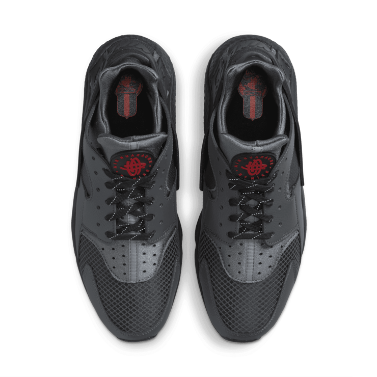 Nike Air Huarache Anthracite Picante Red Angle 1