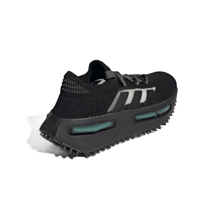 adidas NMD S1 Core Black Altered Blue Angle 3