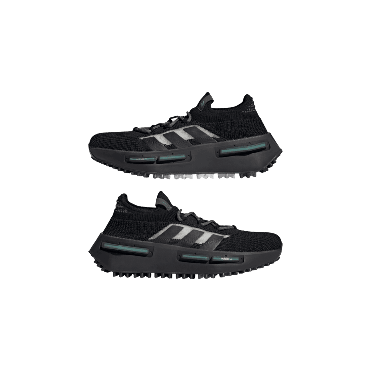 adidas NMD S1 Core Black Altered Blue Angle 5