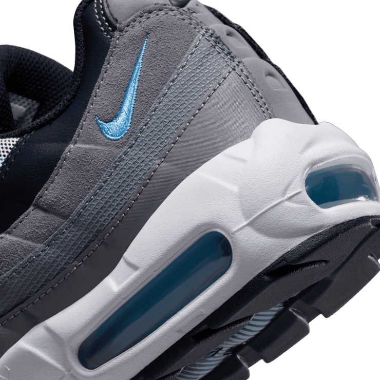 Nike Air Max 95 Cool Grey University Blue Dark Obsidian Angle 5