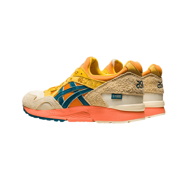 Asics Gel-Lyte V Eternal Summer Charlotte Lab School Social Status Yellow Angle 1
