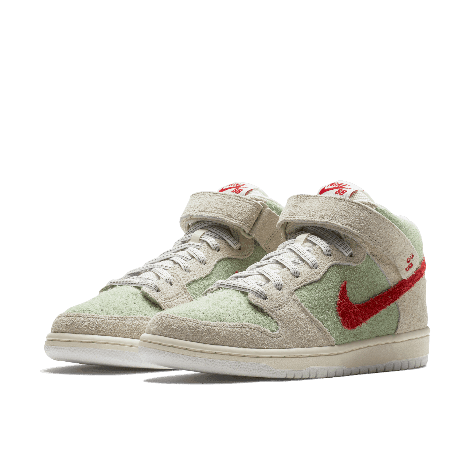 nike sb dunk mid white