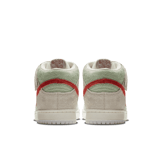 Nike SB Dunk Mid White Widow Angle 3