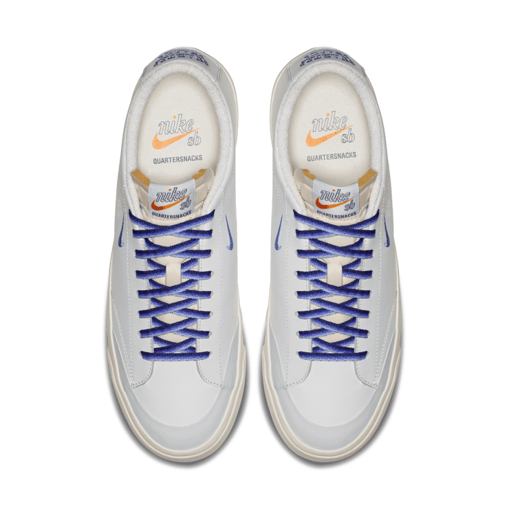 Nike SB Blazer Low XT Quartersnacks White Angle 1