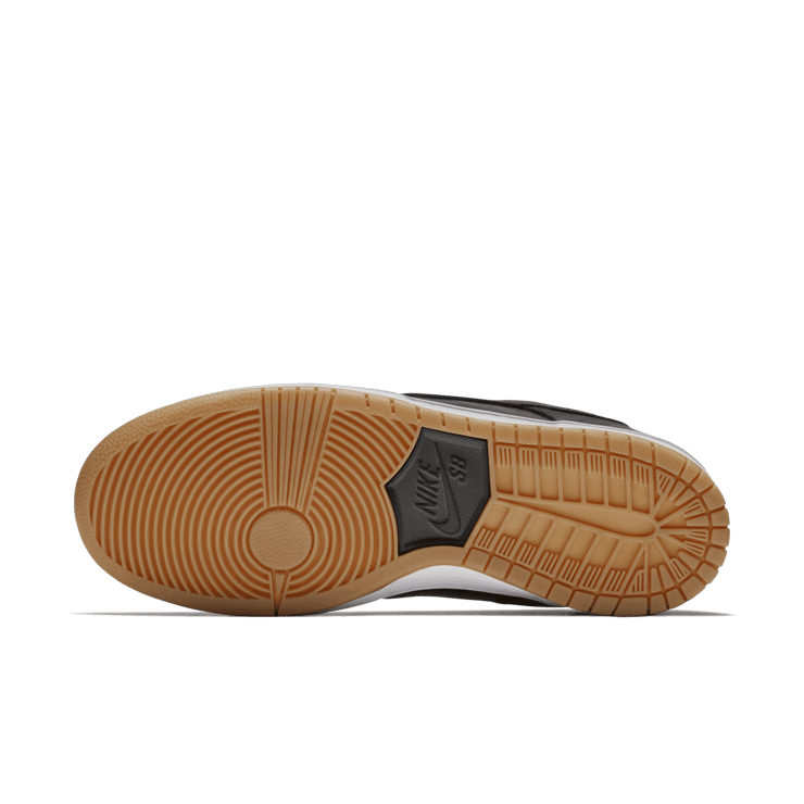 Nike SB Dunk Low Dark Grey Black Gum Angle 0