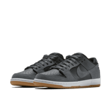 Nike SB Dunk Low Dark Grey Black Gum Angle 2