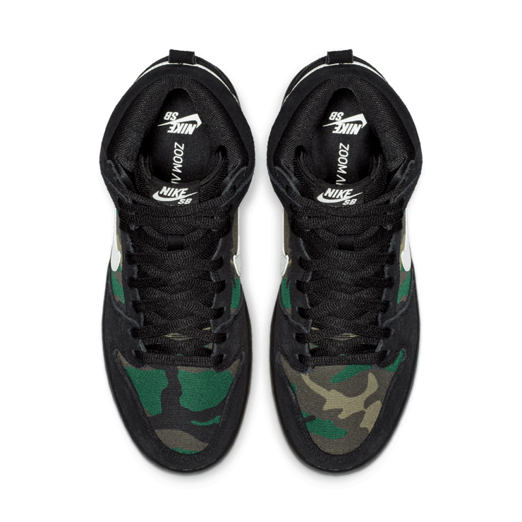 Nike SB Dunk High Camo Angle 1