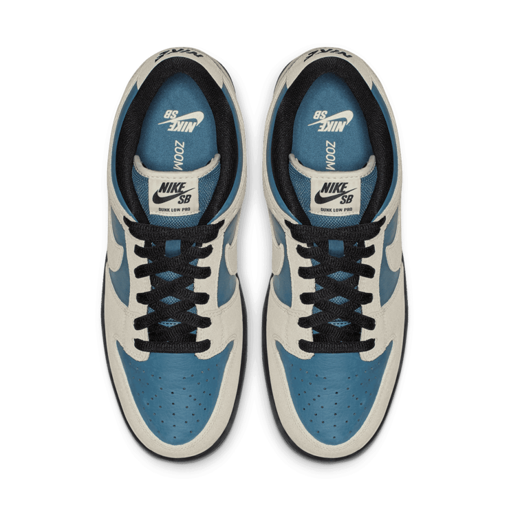 Nike SB Dunk Low Light Cream Thunderstorm Angle 1