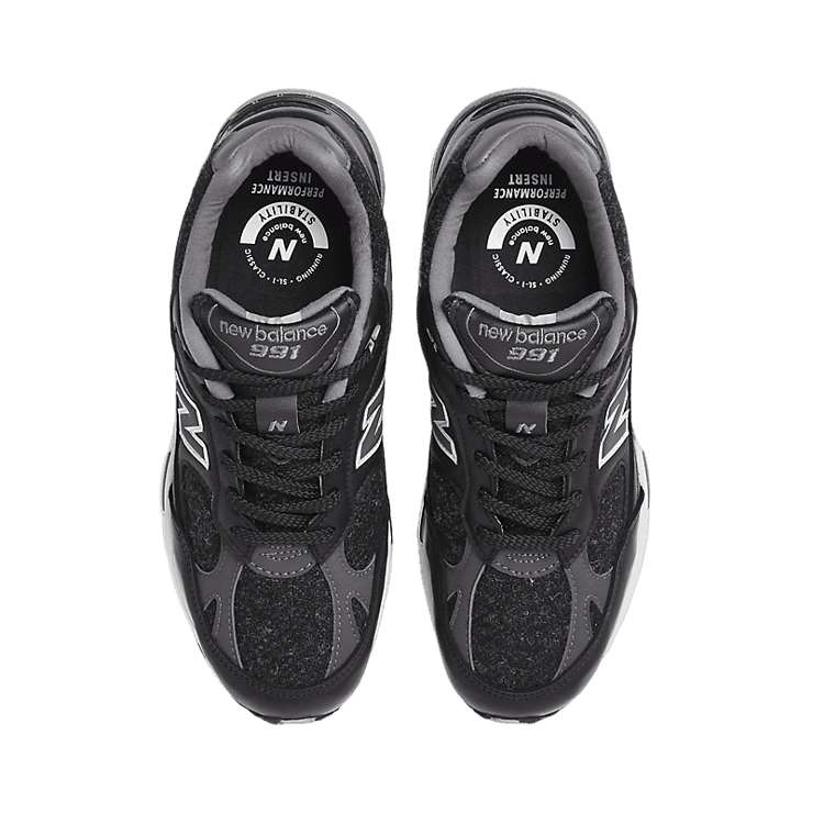 New Balance 991 Made In England Black Angle 1