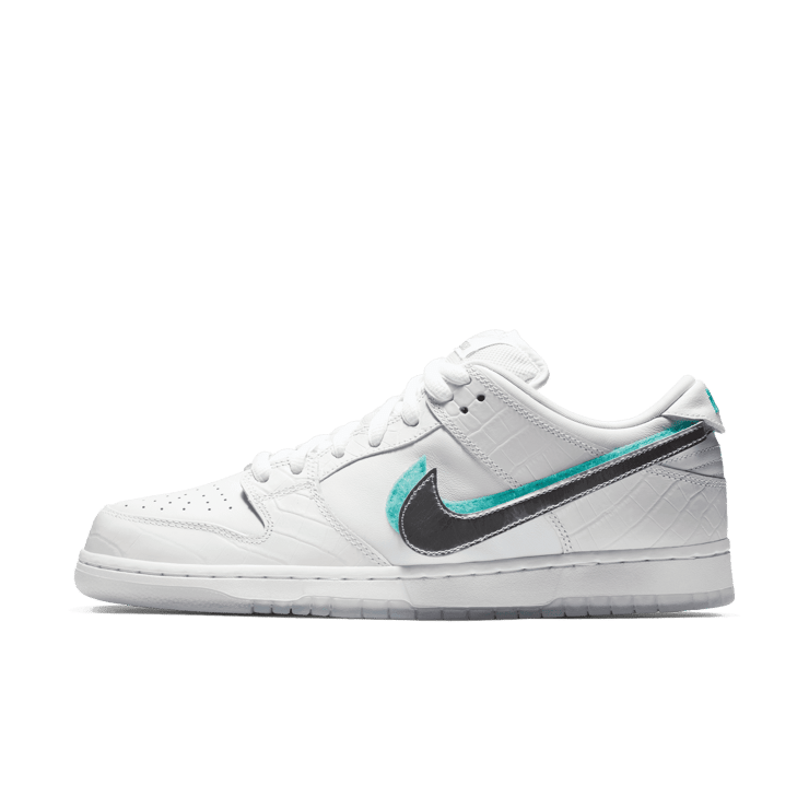 Nike SB Dunk Low Diamond Supply Co White Diamond BV1310-100