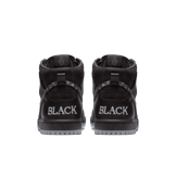 Nike SB Dunk High Black Bar Angle 3