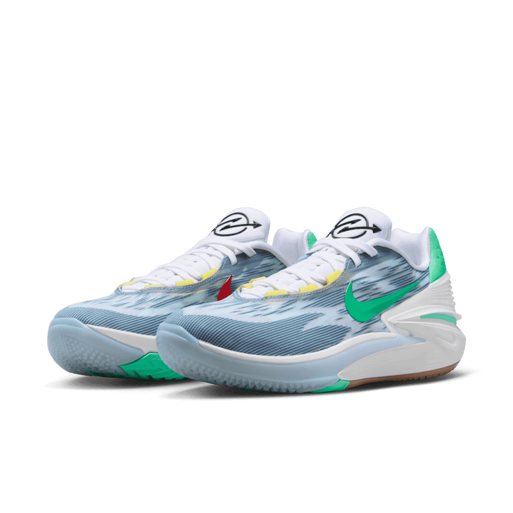 Nike Air Zoom GT Cut 2 Leche Blue Green Shock Angle 2