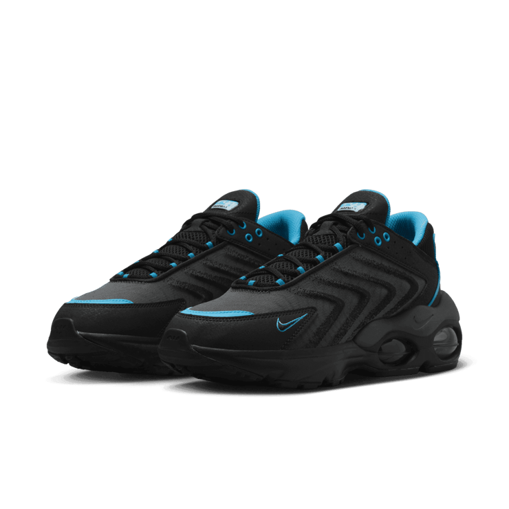 Nike Air Max TW Black University Blue Angle 2