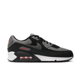 Nike Air Max 90 Black Flat Pewter Picante Red Angle 1