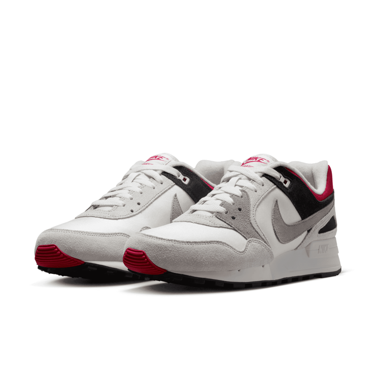 Nike Air Pegasus 89 Swan Medium Grey Rose Coral Angle 1