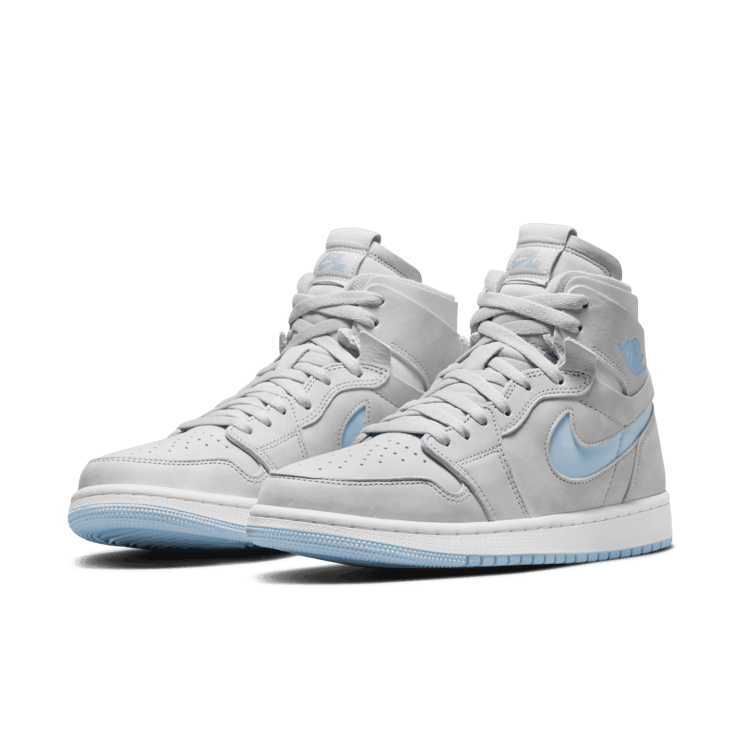 Jordan 1 High Zoom Air CMFT Grey Fog (W) Angle 2