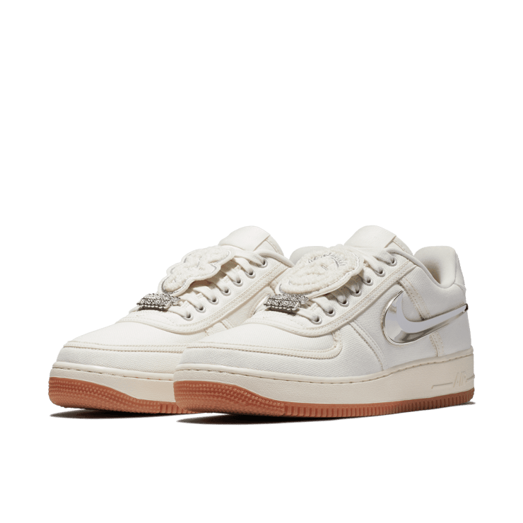 Nike Air Force 1 Low Travis Scott Sail Angle 2