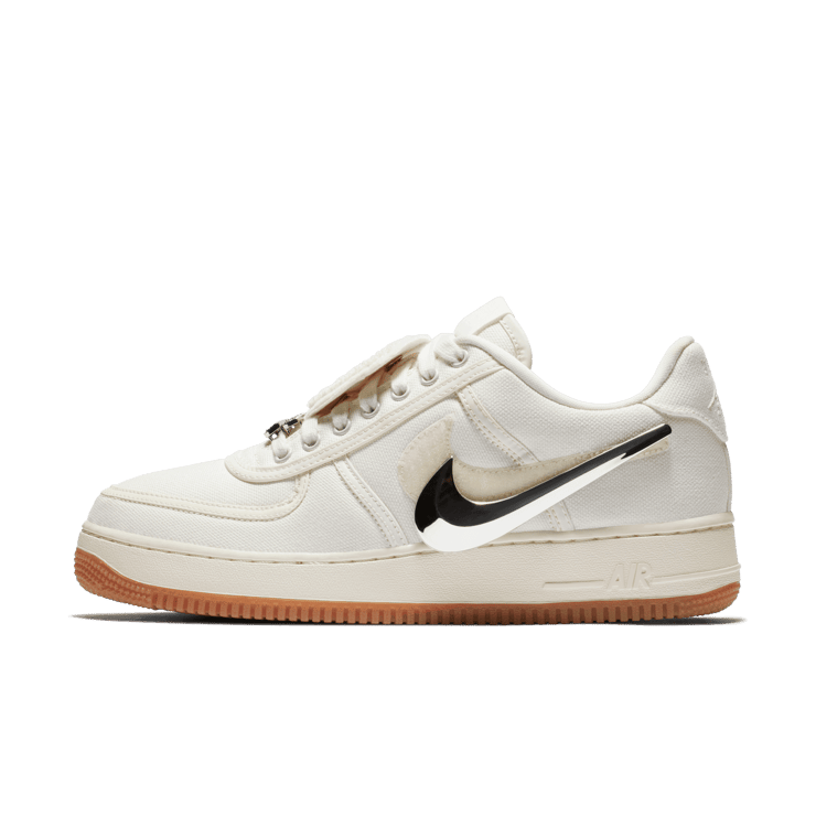 Nike Air Force 1 Low Travis Scott Sail Angle 4